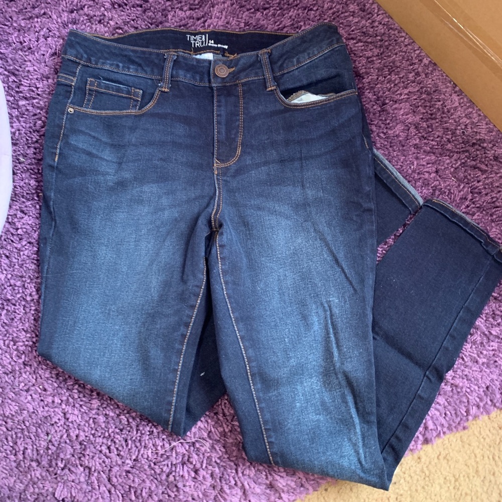 Time and Tru Skinny Jeans Size 14